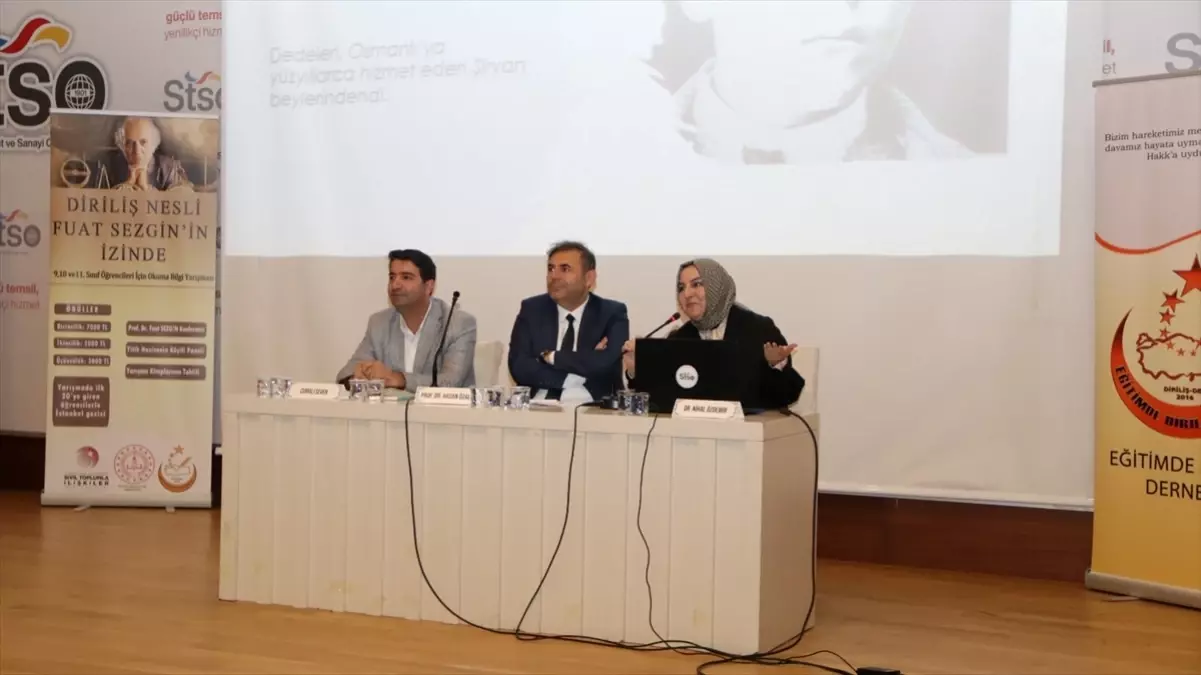 Fuat Sezgin Paneli Düzenlendi