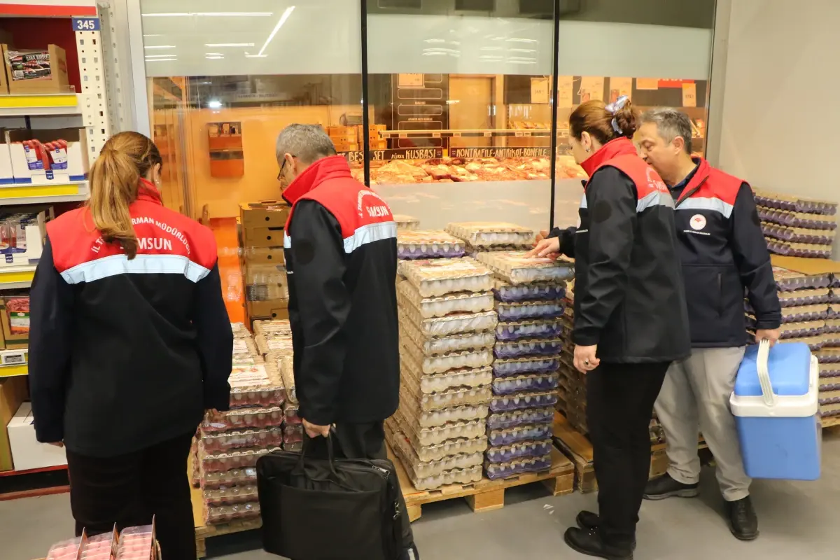 Samsun’da 22.500 Gıda Denetimi Yapıldı